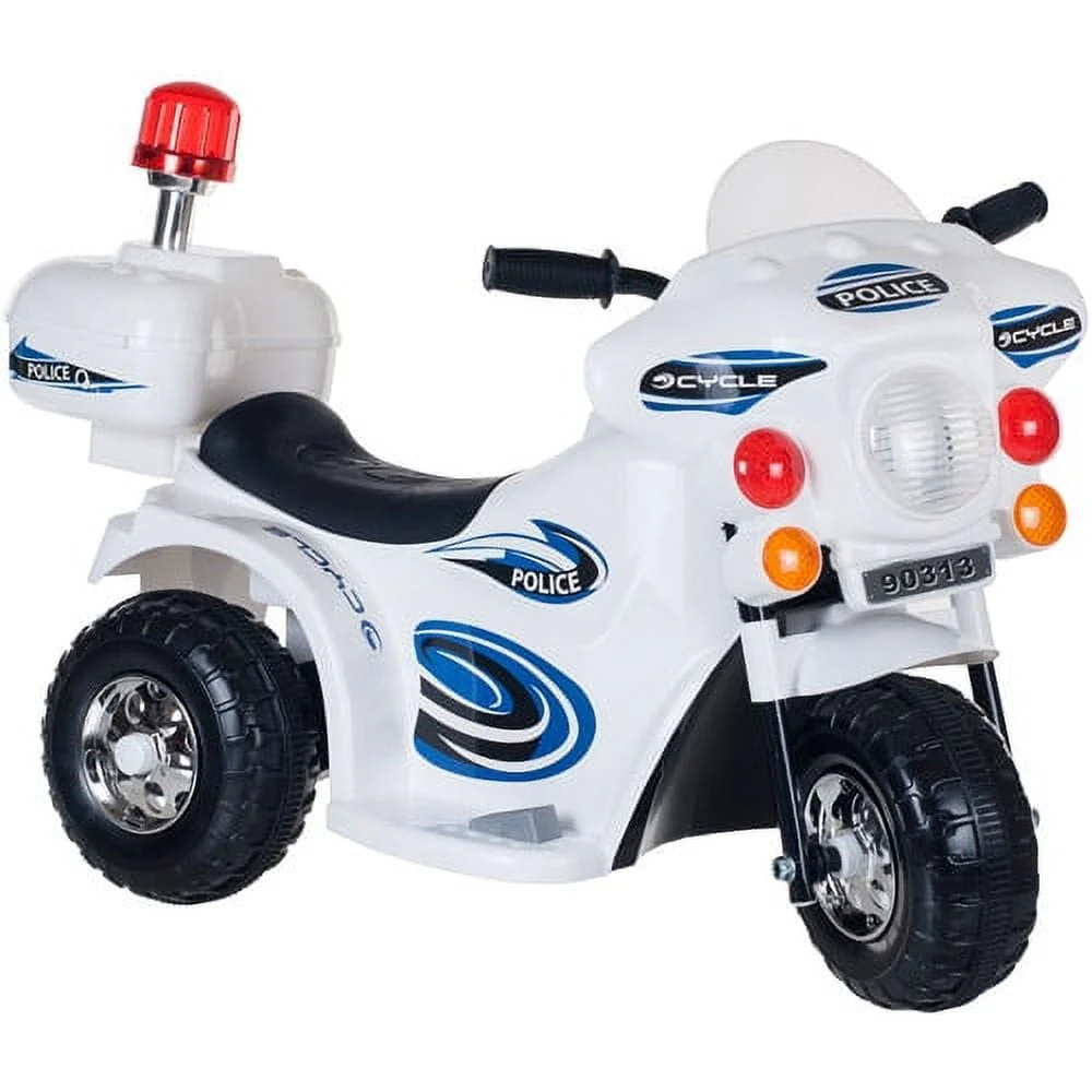 Battery-Powered 3-Wheel Ride-On Motorcycle Toy for Kids - Image 2