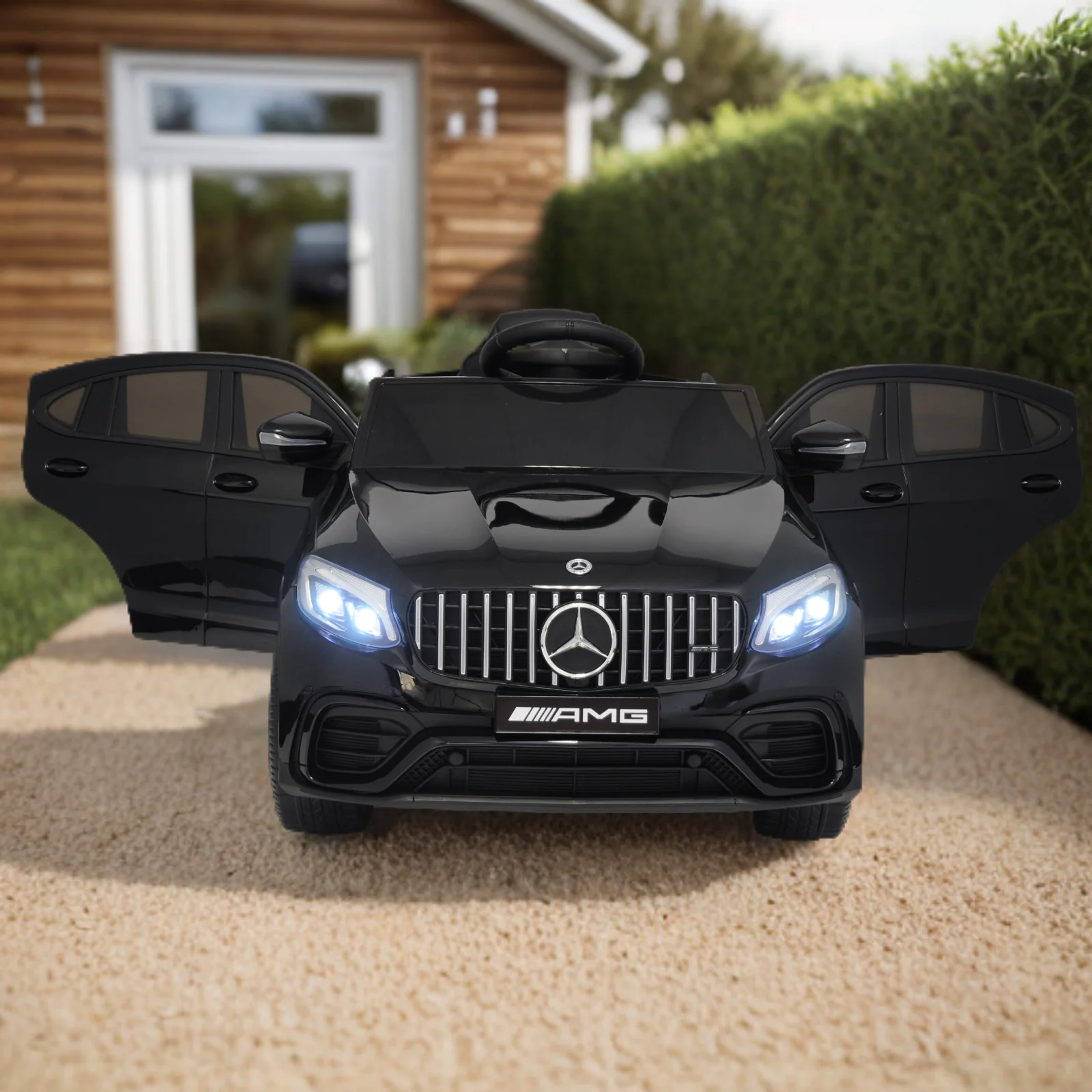 12V One-Seater Ride-On Car with Remote Control and MP3 – Licensed Mercedes-Benz, Multiple Colors - Image 35