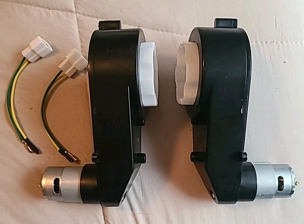 12V RS550 DC Motor for Ride-On Toy Cars with Gearbox, 12000-40000 RPM - Image 3