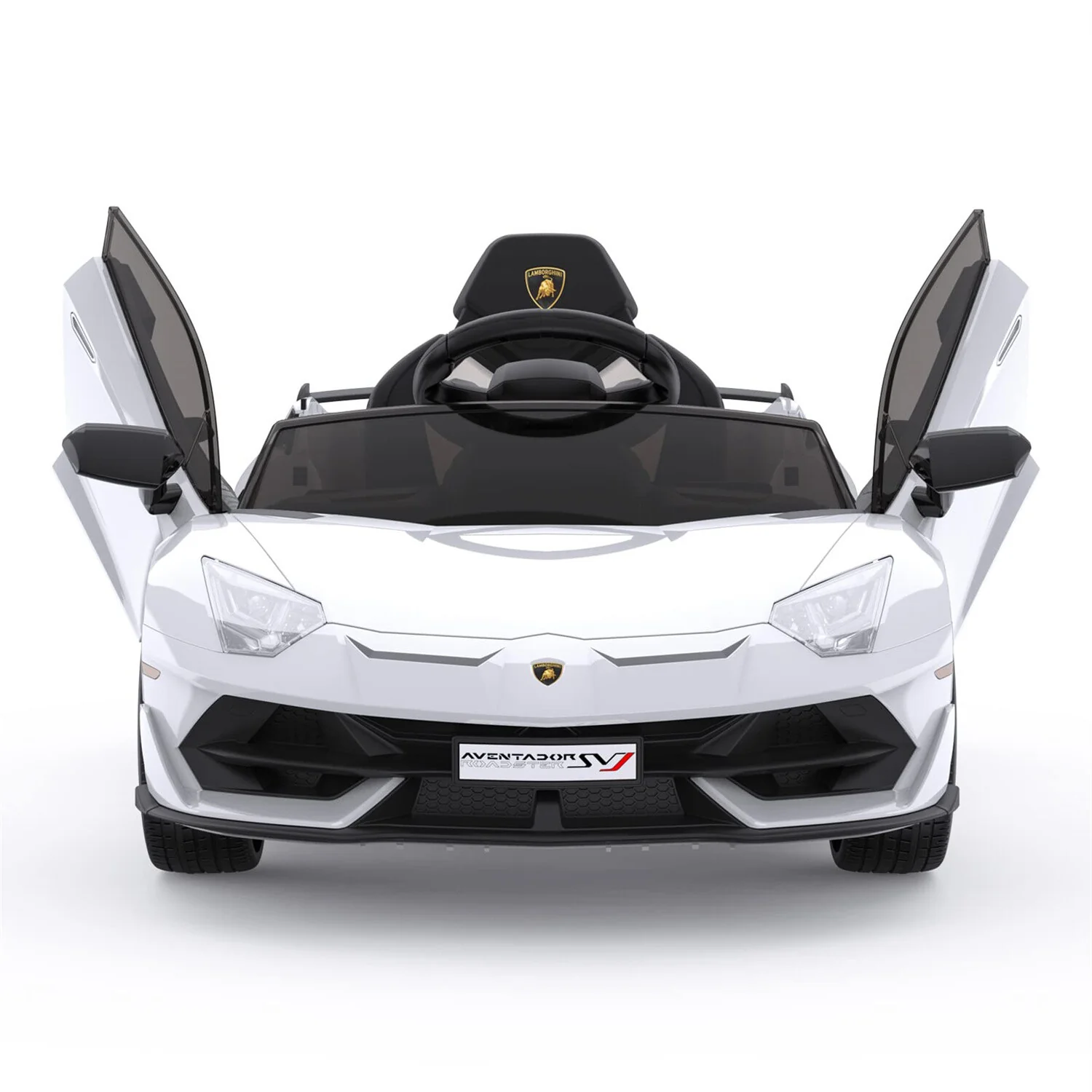 12V Battery-Powered Ride-On Toy for Kids with LED Headlights and Hydraulic Doors - Image 10