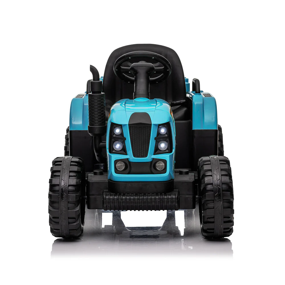 24V 400W Electric Ride-On Tractor Toy with Trailer - Image 30