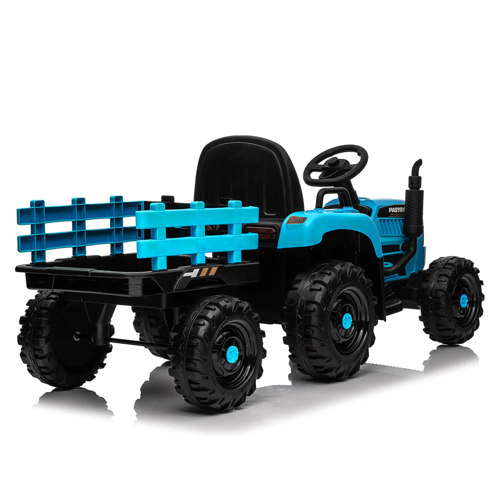 24V 400W Electric Ride-On Tractor Toy with Trailer - Image 33