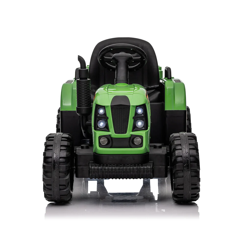 24V 400W Electric Ride-On Tractor Toy with Trailer - Image 7