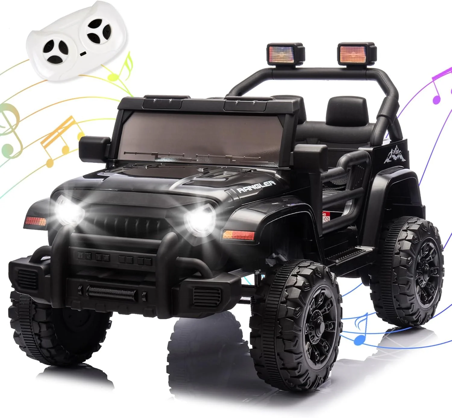 12V Kids Electric Ride-On Truck Car with Parental Remote Control Toy Vehicle - Image 7