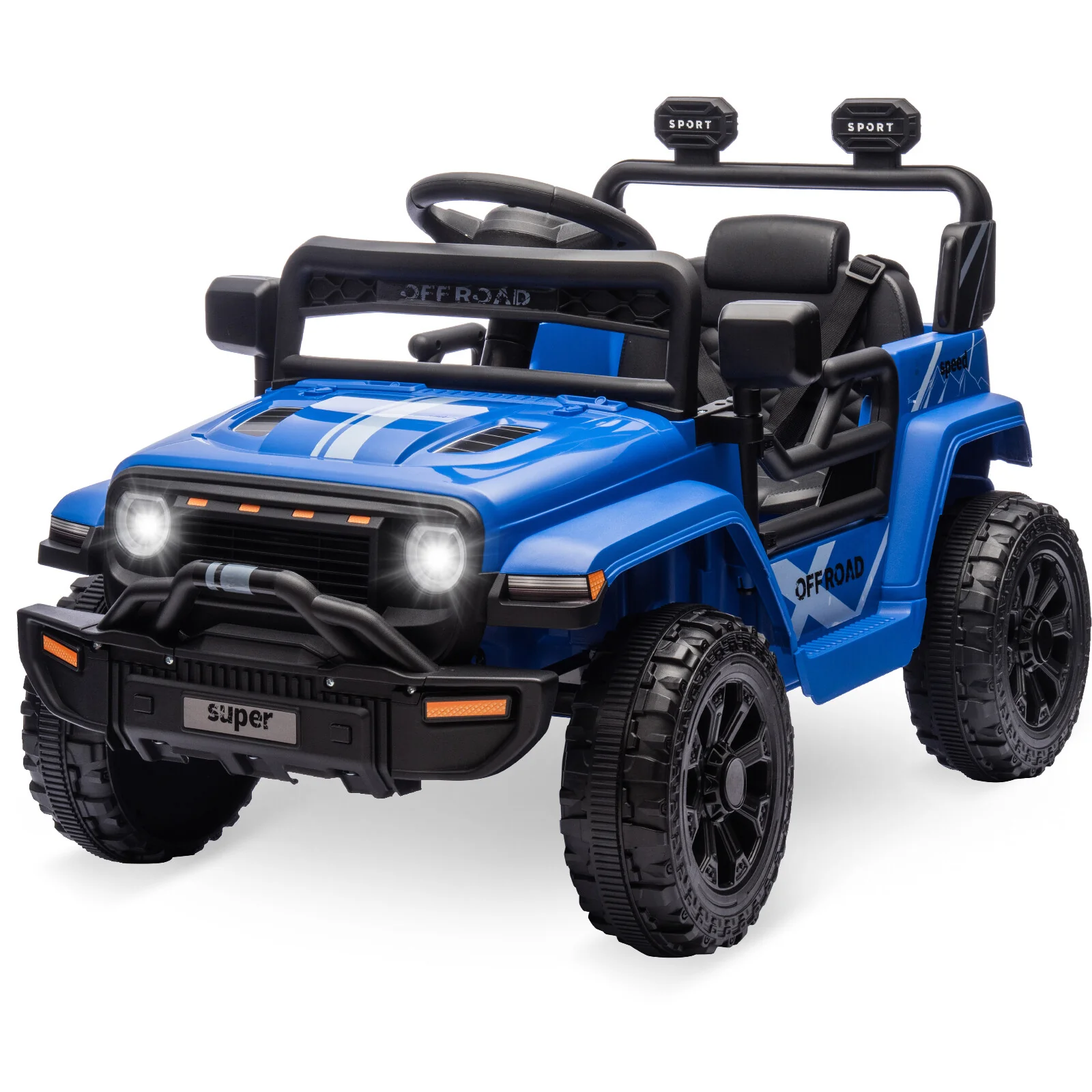 12V Ride-On Truck Car Toy with Parent Remote Control for Kids Ages 3-5 - Image 13