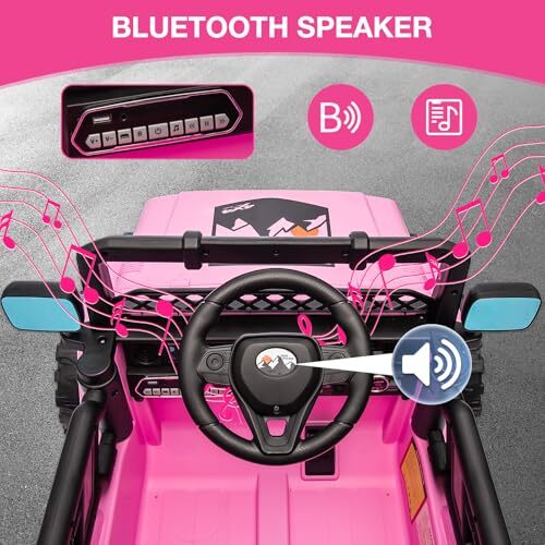 12V Electric Ride-On Truck Car for Kids with Remote Control Toy Vehicle - Image 5