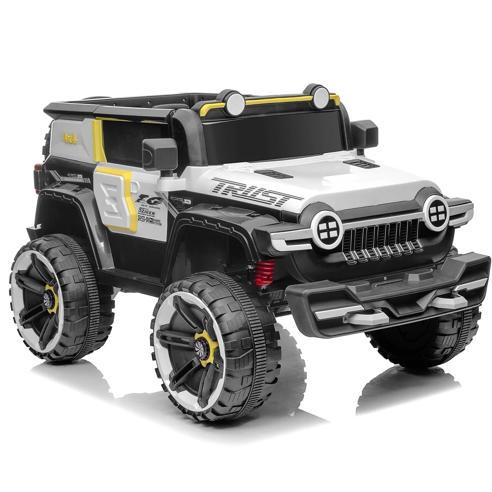 12V Electric Ride-On Truck Car for Kids Ages 3-8 with 7AH Battery - Image 2