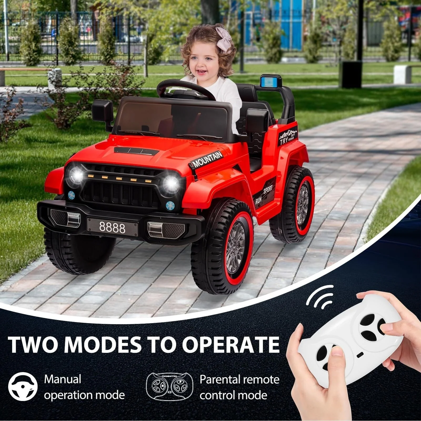 Remote Control Ride-On Truck and Car Toy - Image 3