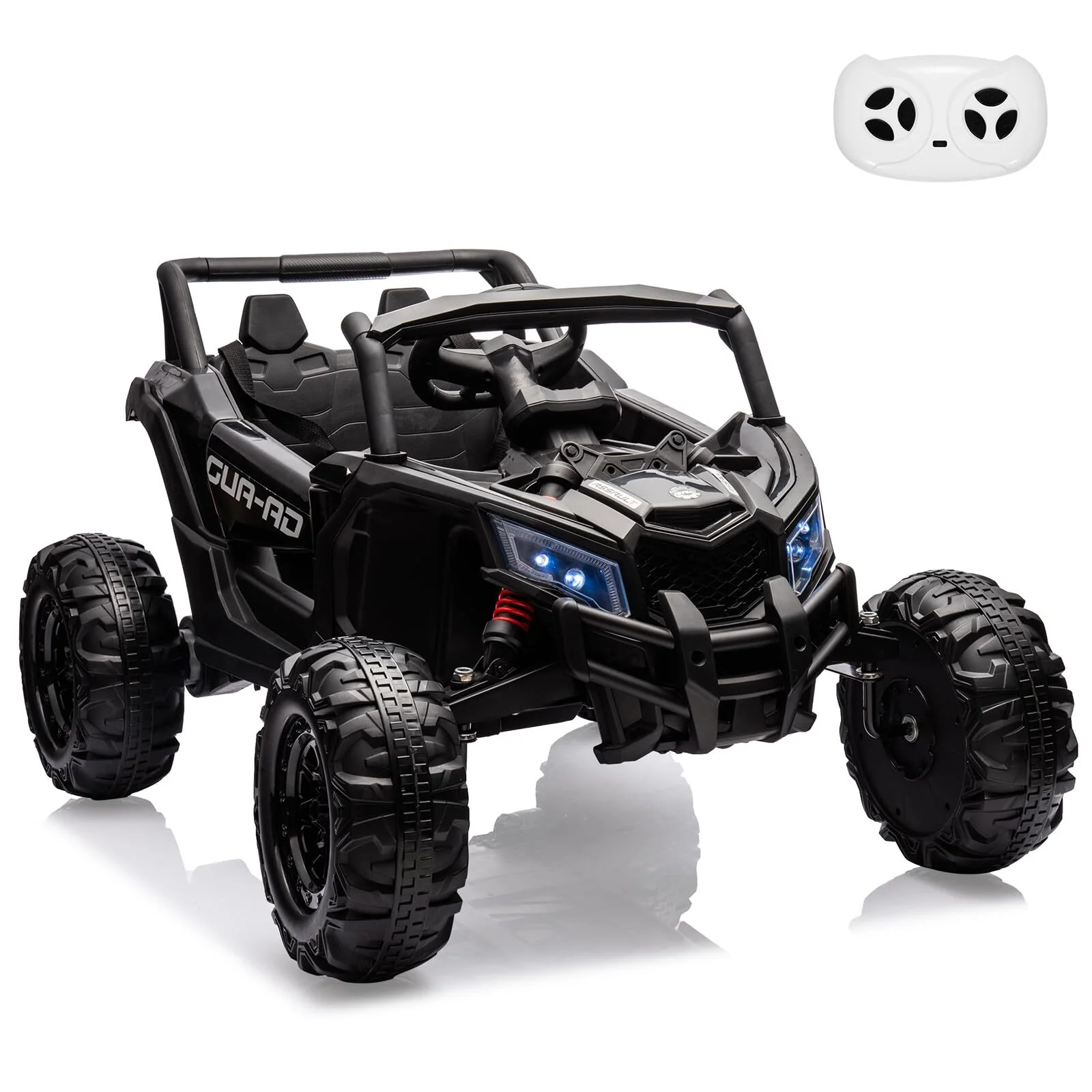 Ride-On UTV Car with Remote Control 200W Motor Spring Suspension Music 24V Battery - Image 9