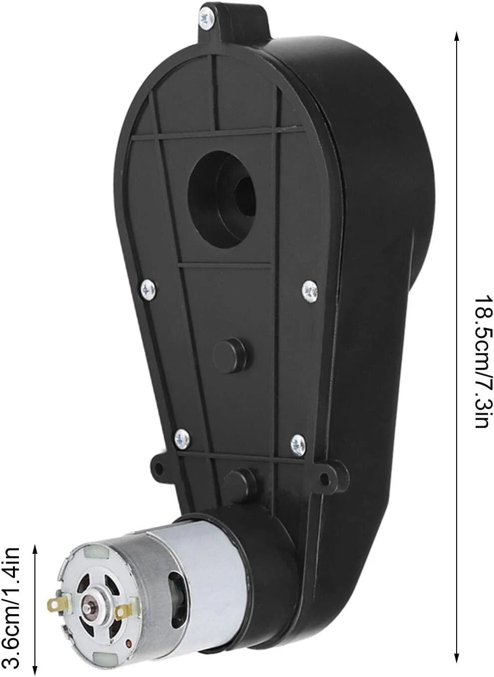 12V Electric Ride-On Motor with 30000RPM for Remote-Controlled Cars and Motorcycles - Image 5