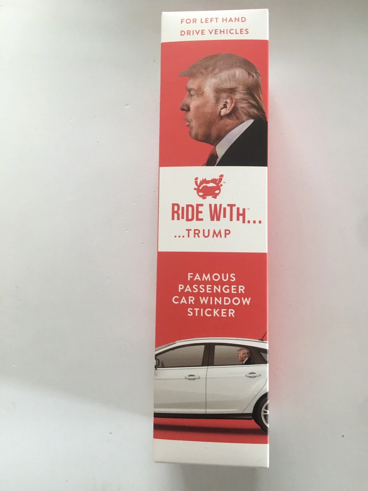 Left-Hand Drive Vehicle Trump Steering Wheel Cover - Image 2