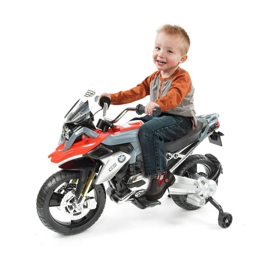 6V BMW R 1200 GS Ride-On Electric Motorcycle for Kids - Image 4