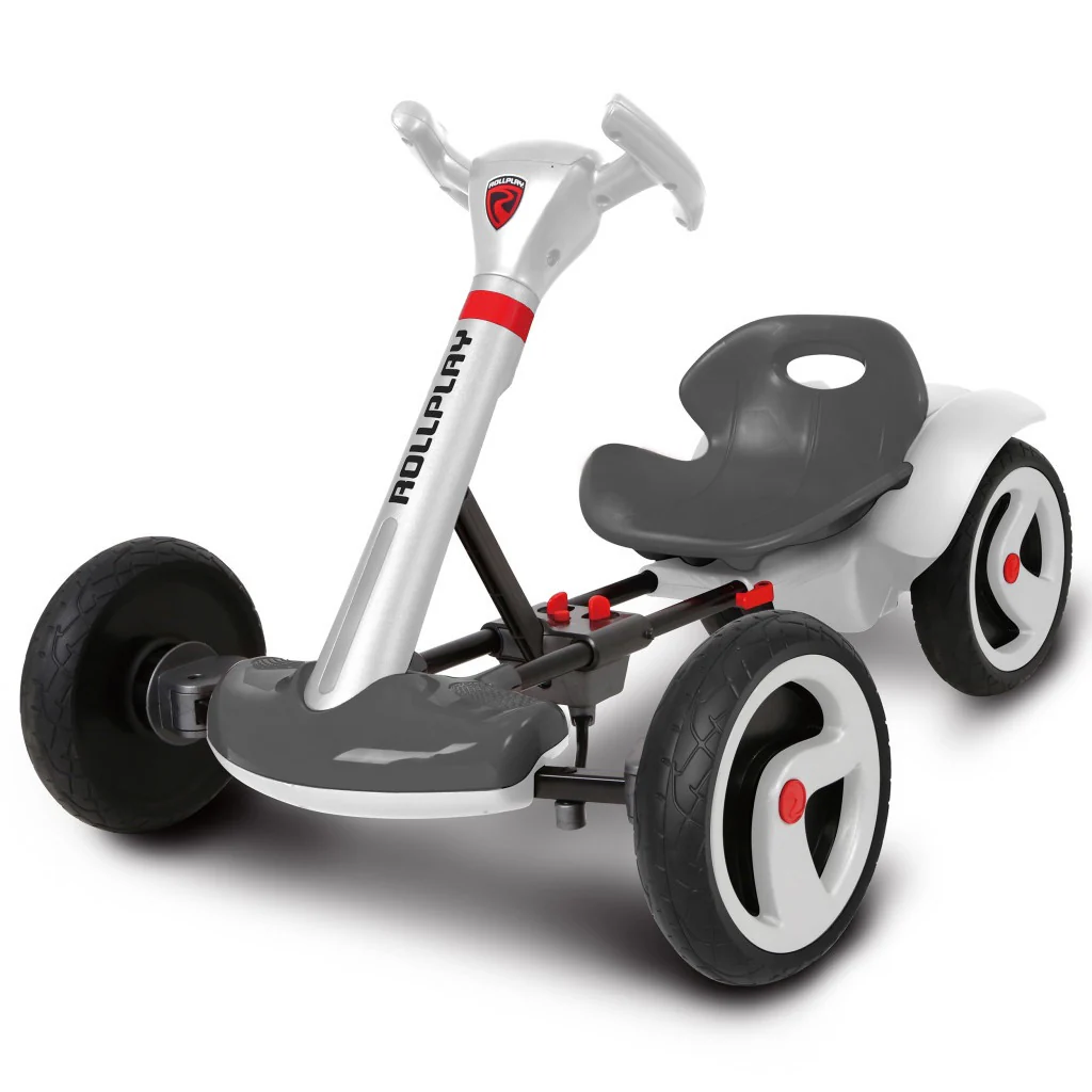 Foldable Rechargeable 6-Volt FLEX Ride-On Kart Toy Vehicle with Music