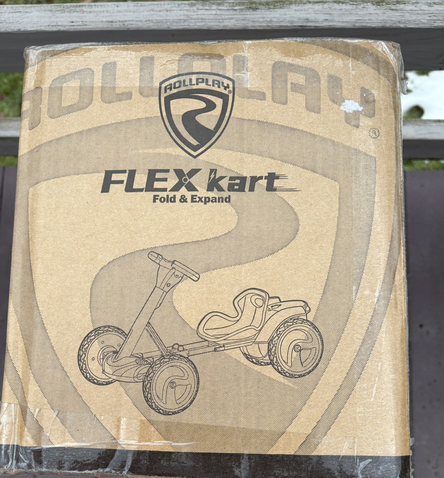 Foldable Rechargeable 6-Volt FLEX Ride-On Kart Toy Vehicle with Music - Image 4