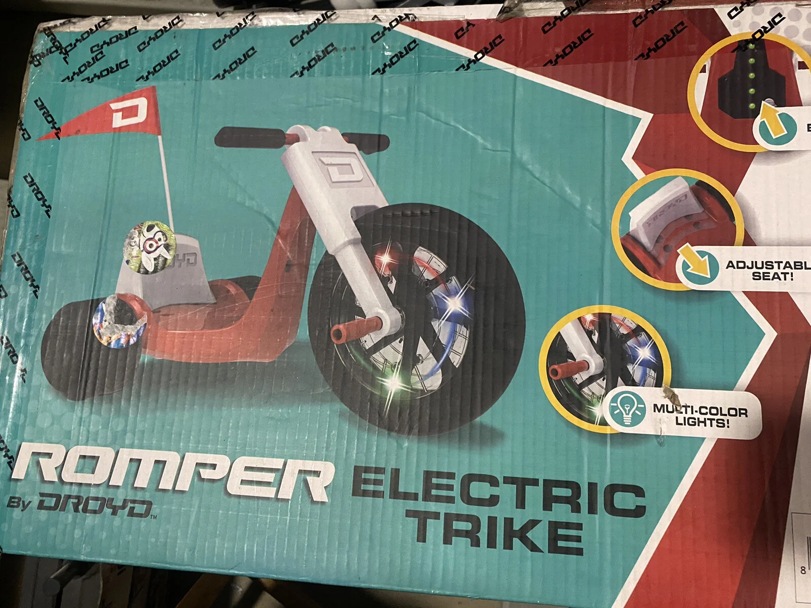 Electric Motorized Kids Tricycle with Parental Speed Control - Image 5