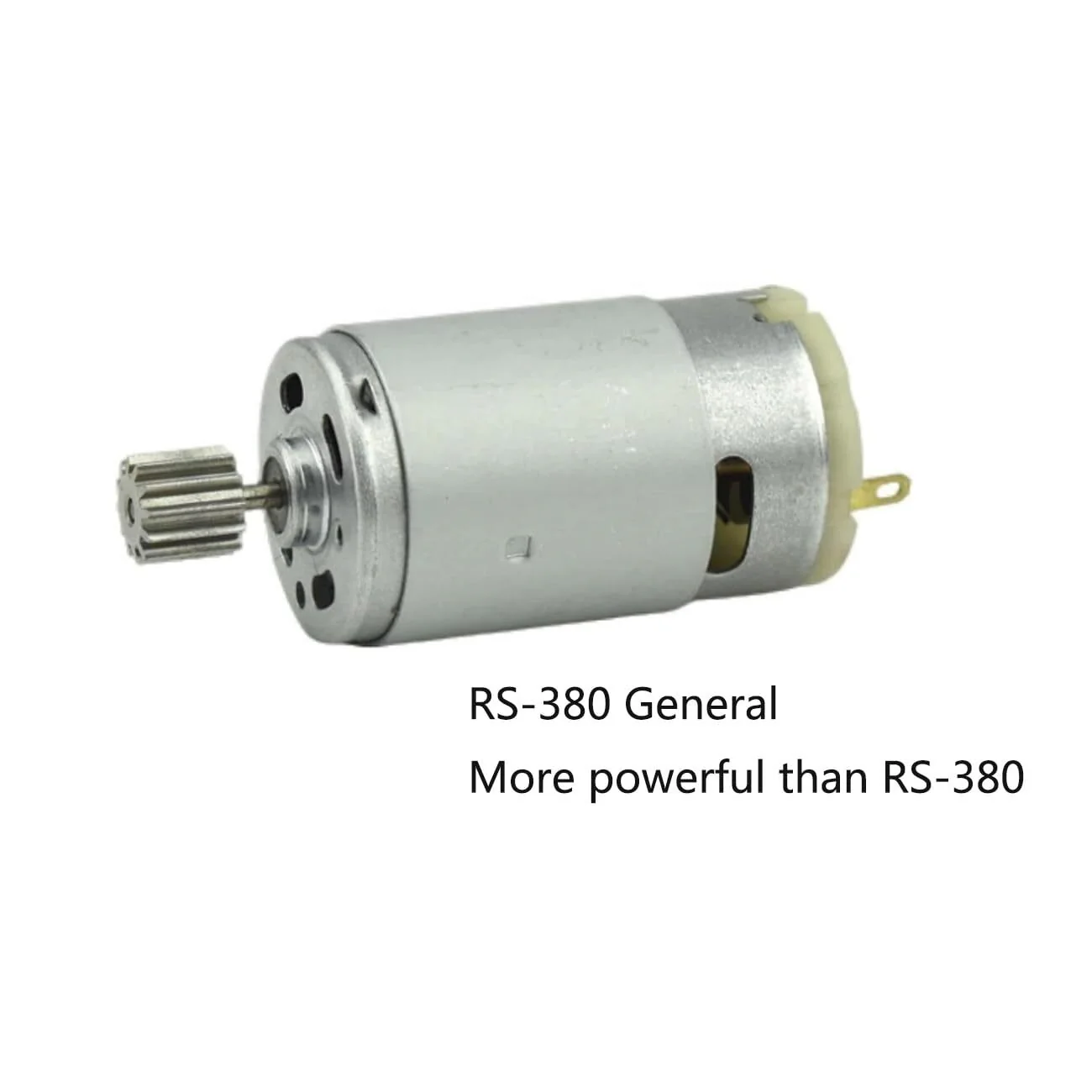 RS390 6V DC Electric Motor 16000RPM 12-Tooth Gear for Toy Cars - Image 6
