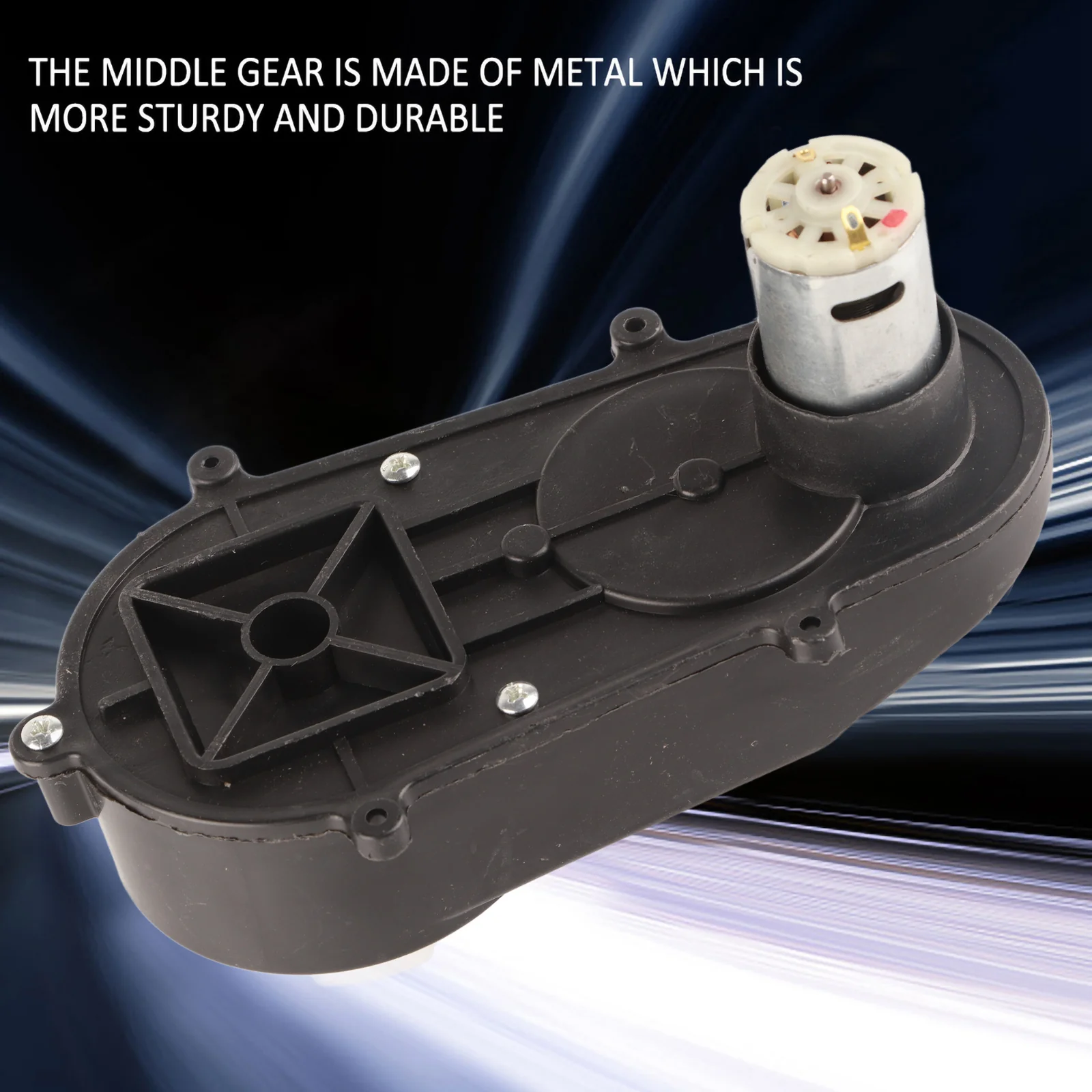 12V RS390 Electric Motor with Gearbox 120000RPM for Kids Toy Cars - Image 7