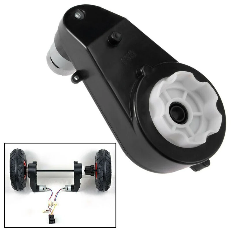 12V RS550 Motor with 30000RPM Gearbox for Kids Ride-On Cars - Image 2