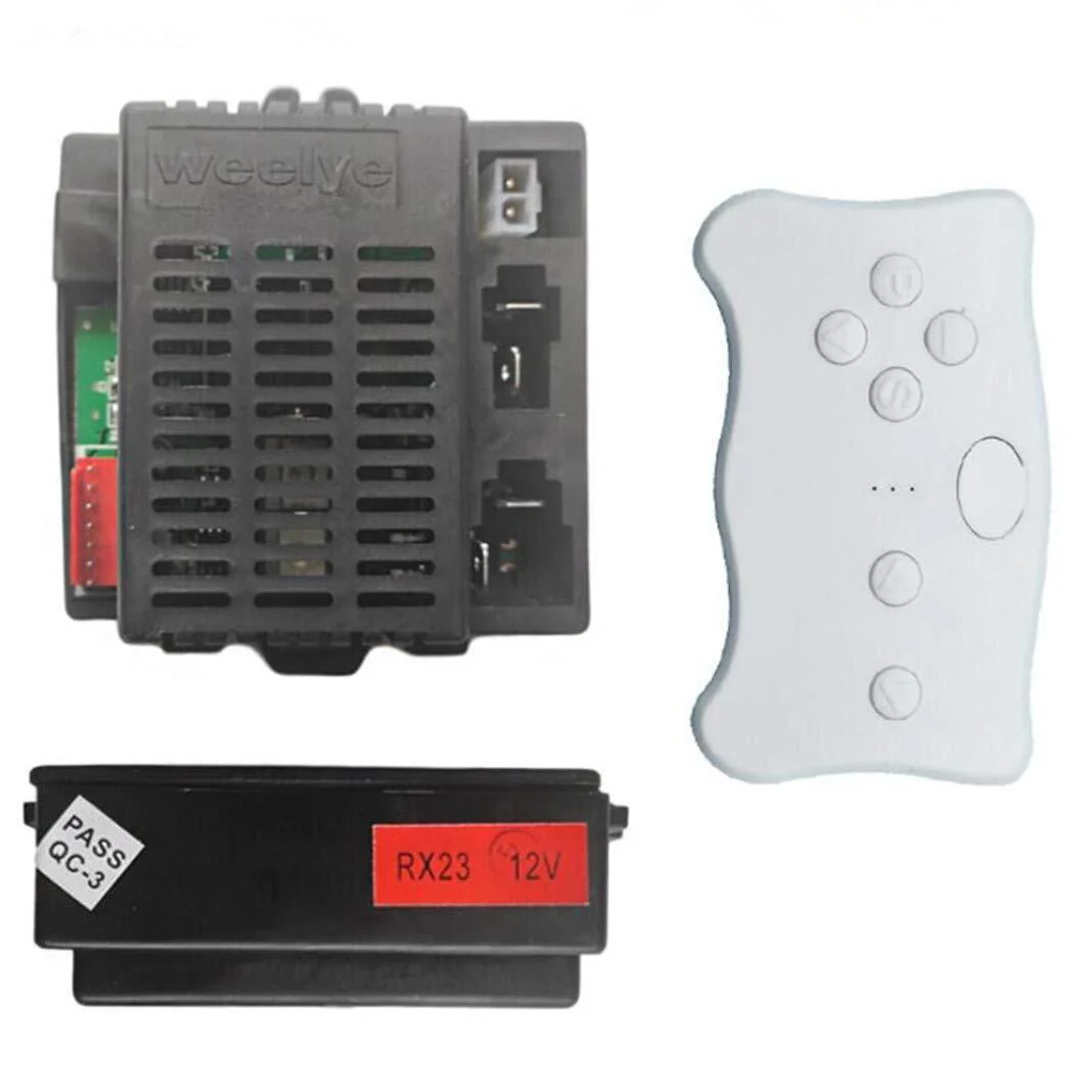 12V Kids Ride-On Toy with 2.4G Bluetooth Remote Control and Receiver - Image 5