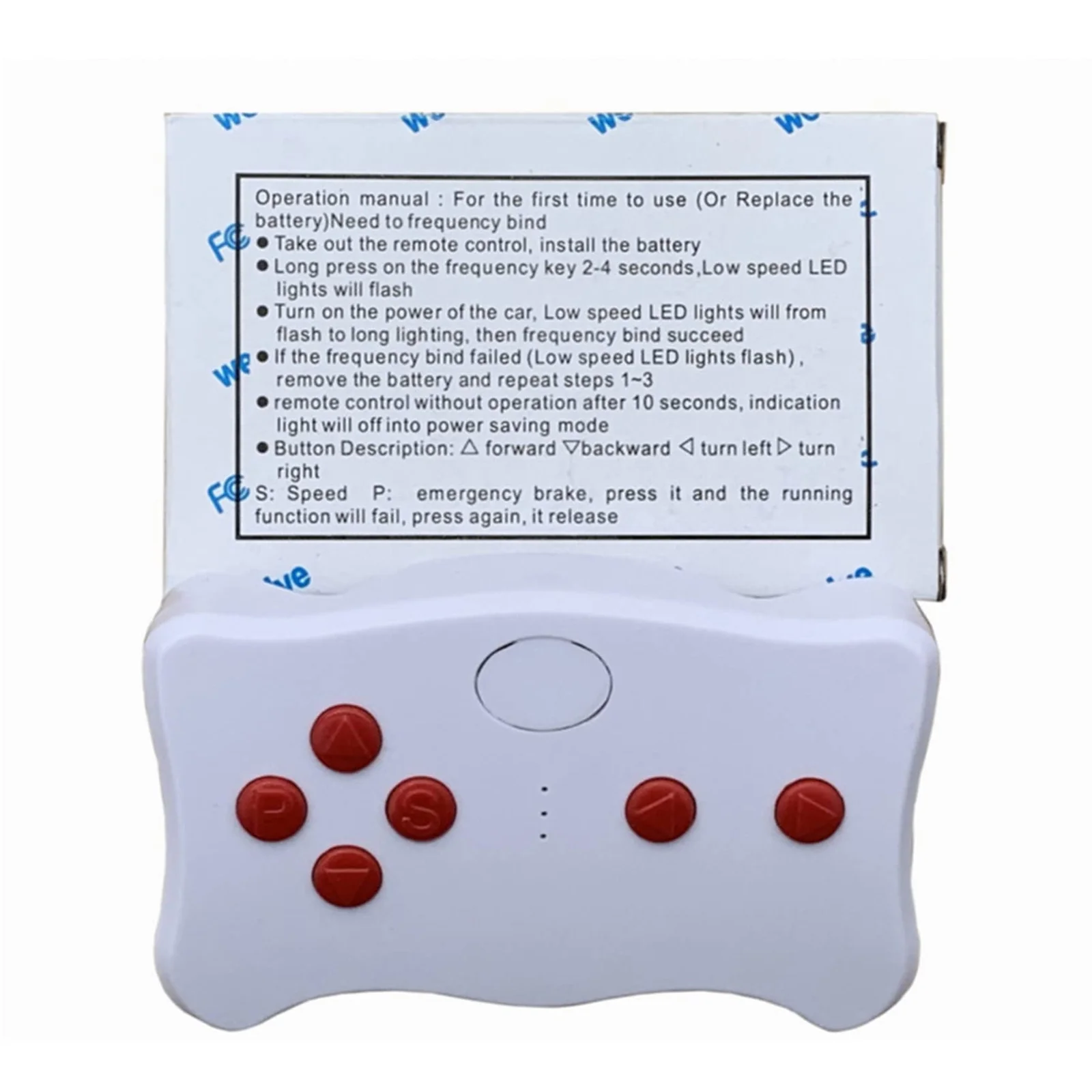 24V CE FC 2.4G Bluetooth Remote Control and Receiver Kit with Controller - Image 9