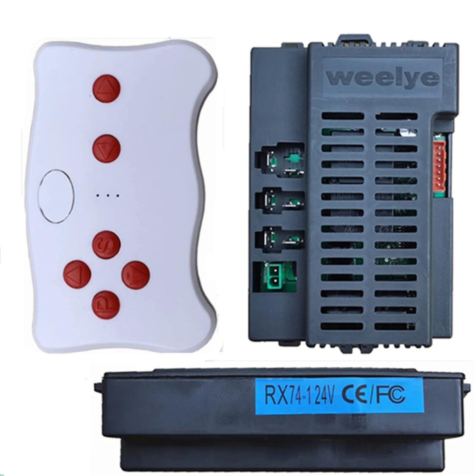 24V CE FC 2.4G Bluetooth Remote Control and Receiver Kit with Controller - Image 10