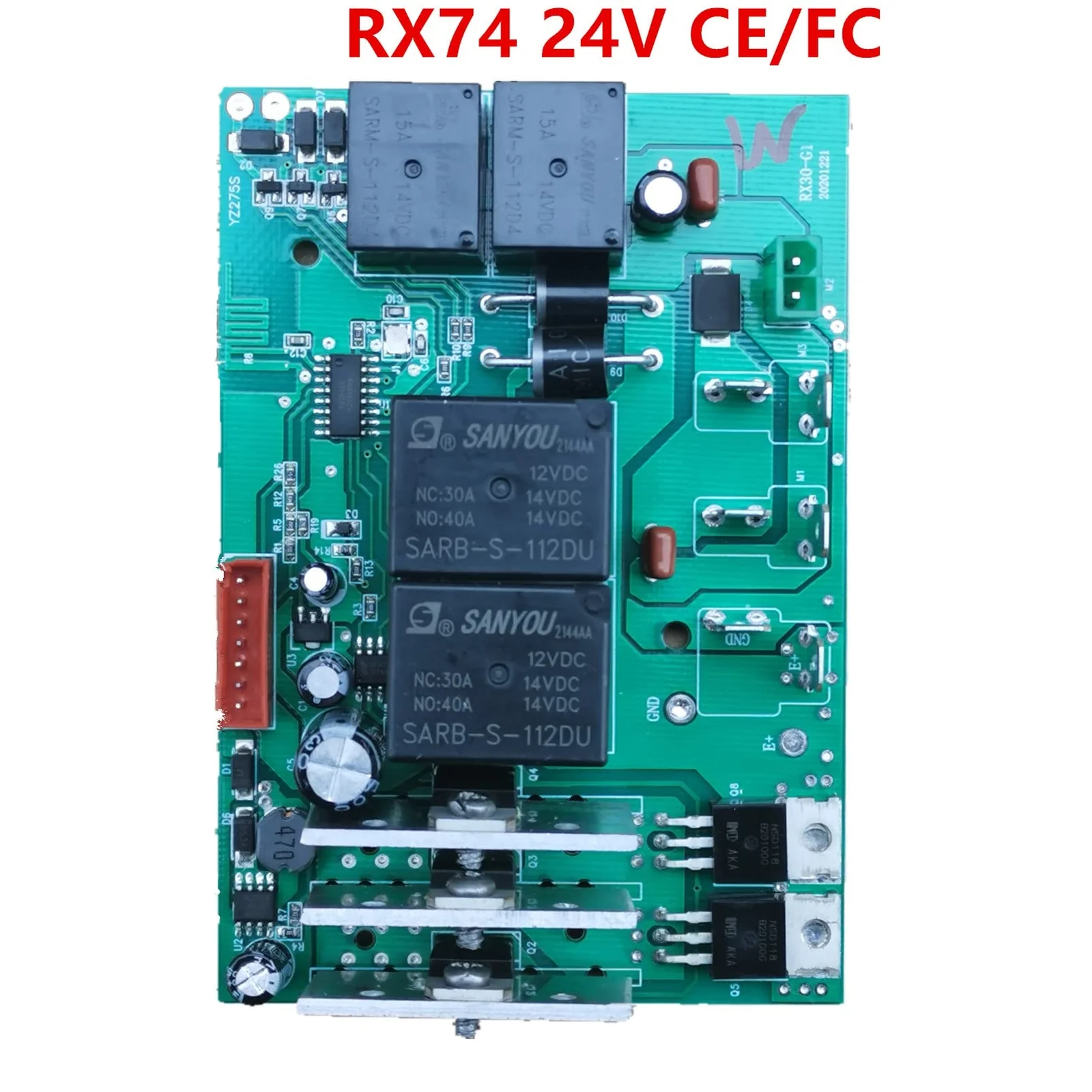 24V CE FC Control Box with 2.4G Bluetooth Receiver and 24V Mainboard Accessory - Image 4