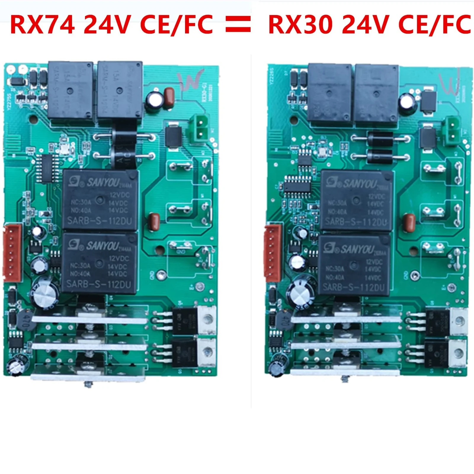 24V CE FC Control Box with 2.4G Bluetooth Receiver and 24V Mainboard Accessory - Image 5