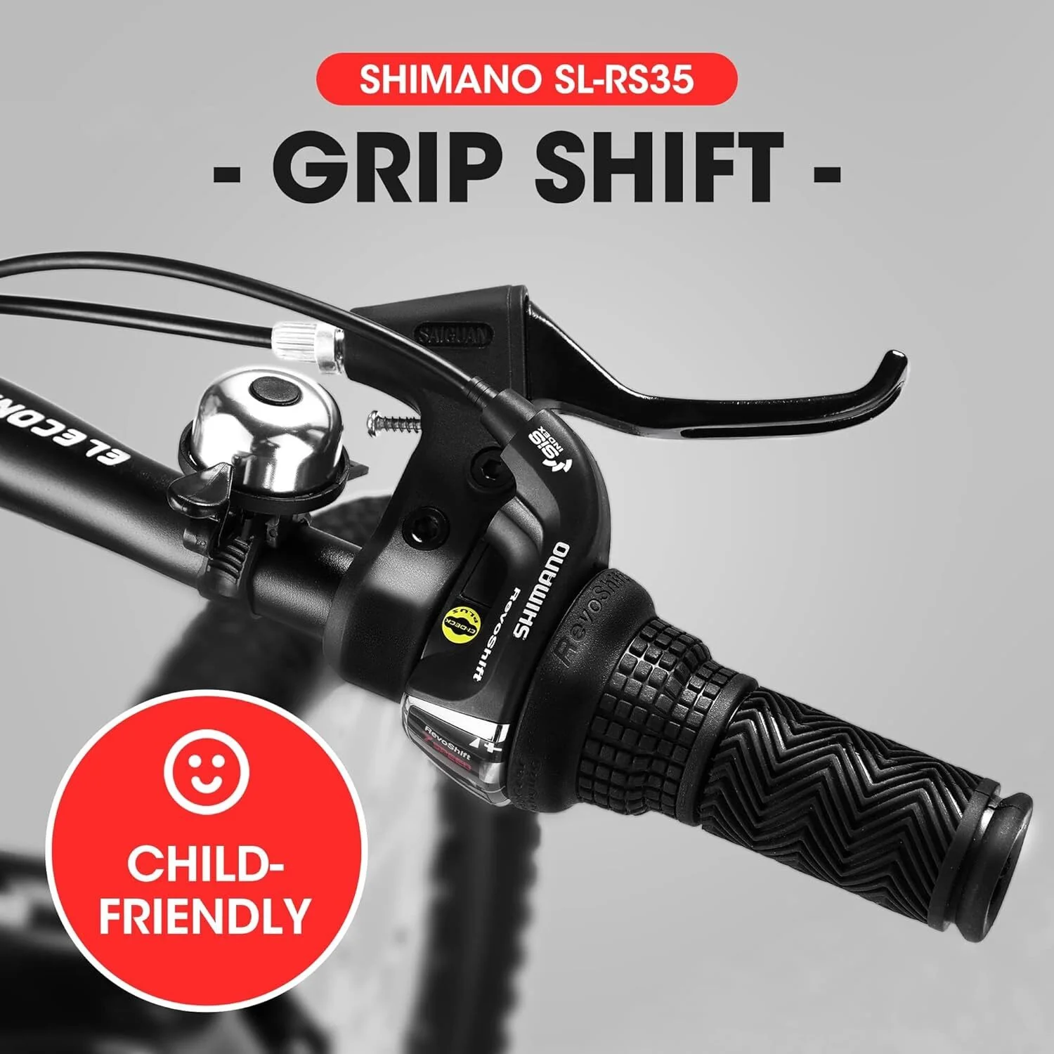 20-Inch 7-Speed Kids’ Mountain Bike for Boys and Girls Ages 7-12 - Image 5