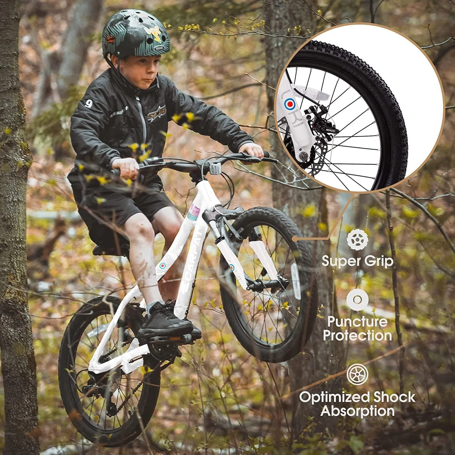 20-Inch 7-Speed Kids’ Mountain Bike for Boys and Girls Ages 7-12 - Image 7
