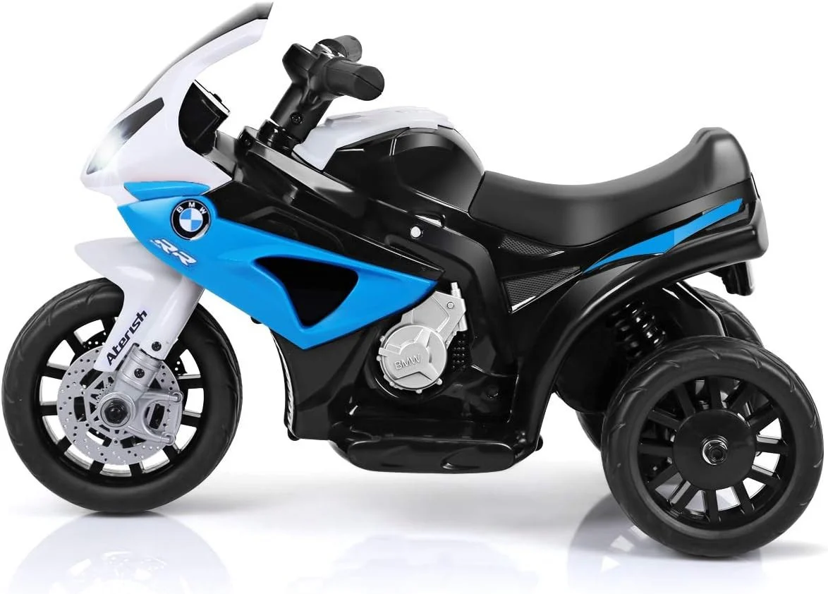 BMW Kids Electric Ride-On Motorcycle with Lights and Music for Toddlers - Image 10