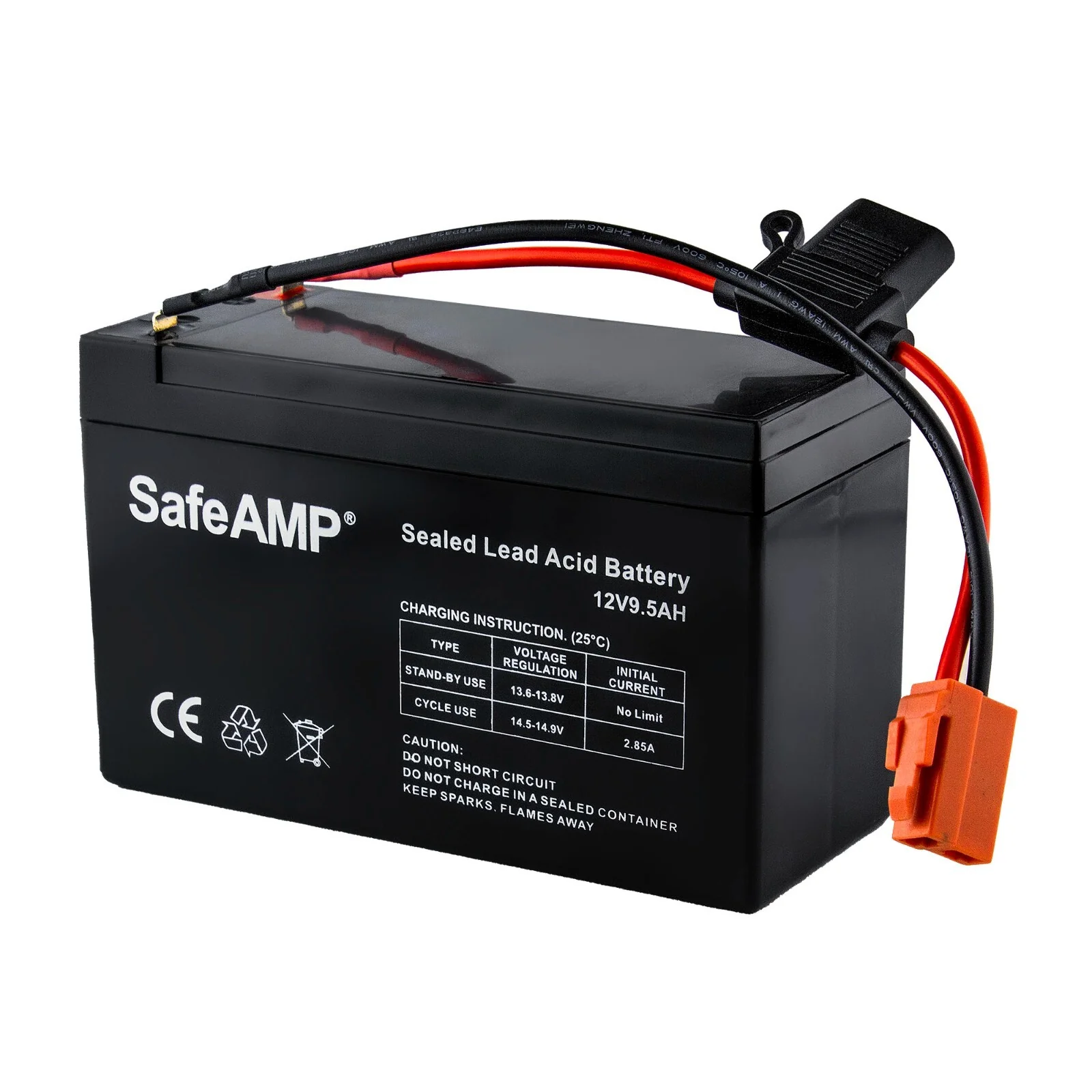 SafeAMP Wire Harness Compatible with 12-Volt Ride-On Vehicle Red 2-Pin Connector - Image 5