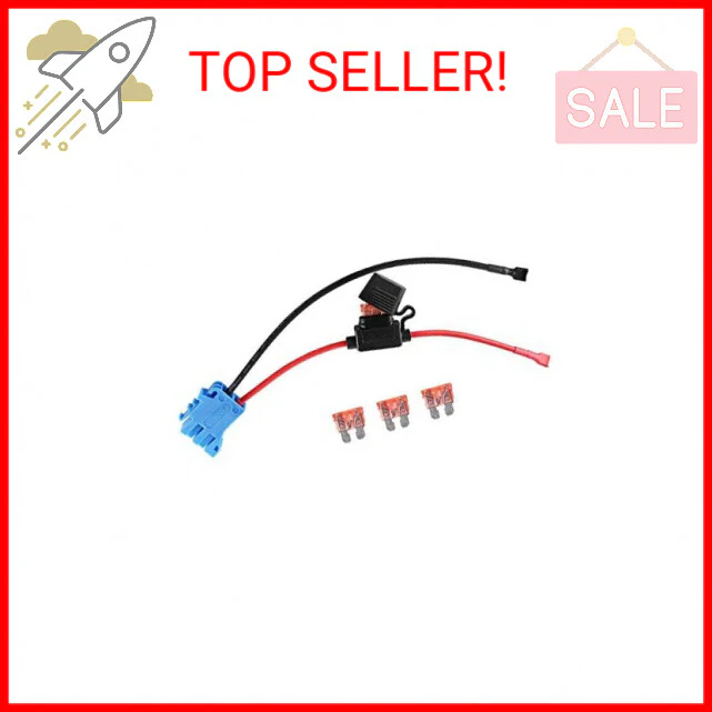 SafeAMP Wire Harness Connector Compatible with Peg Perego 12V SLA Battery - Image 3