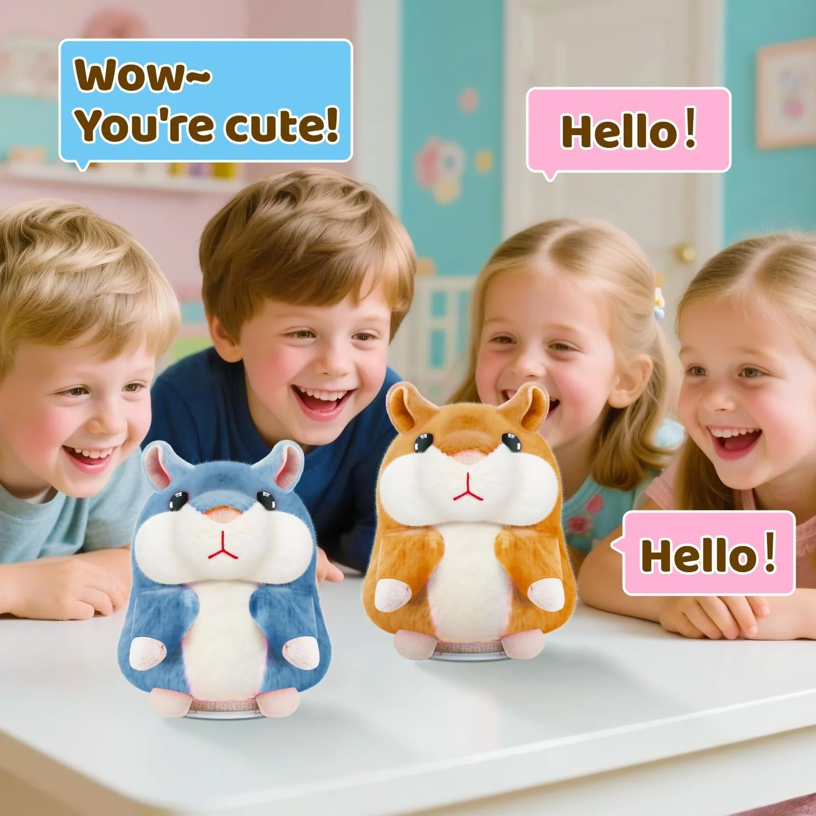 SANJOIN Interactive Talking Hamster Toy for Kids - Image 3