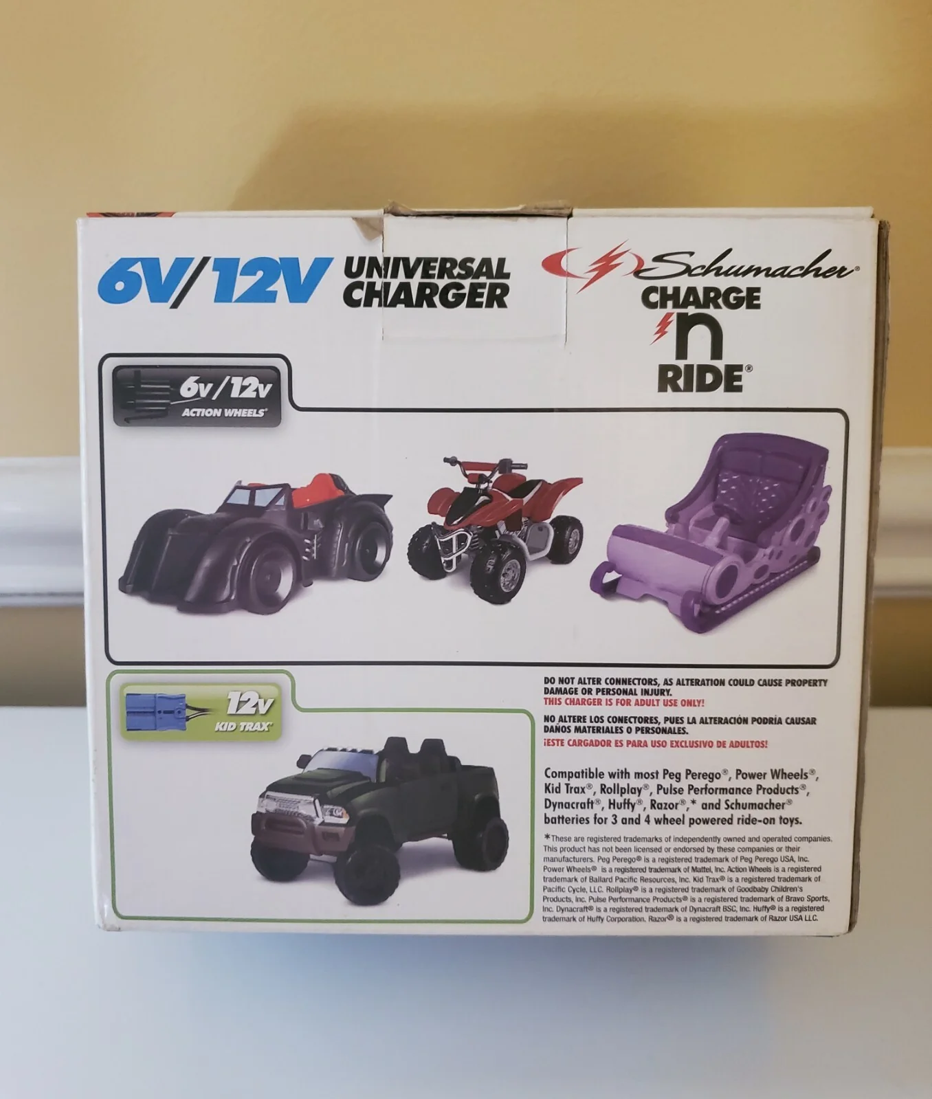 Fast Charger for 6V and 12V Ride-On Toy Batteries CR5 Compatible - Image 2