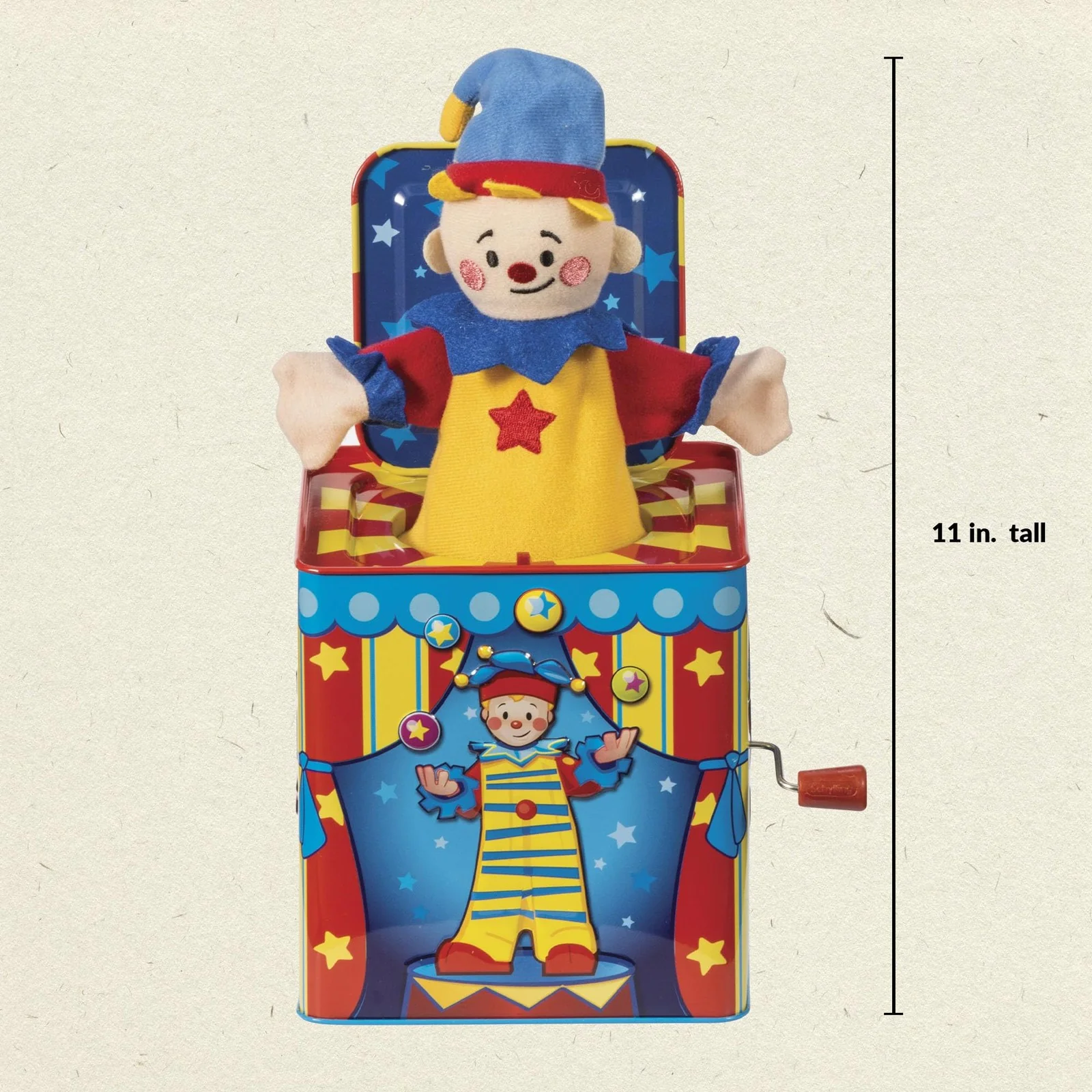 Schylling Musical Tin Circus Jack Toy - Image 3