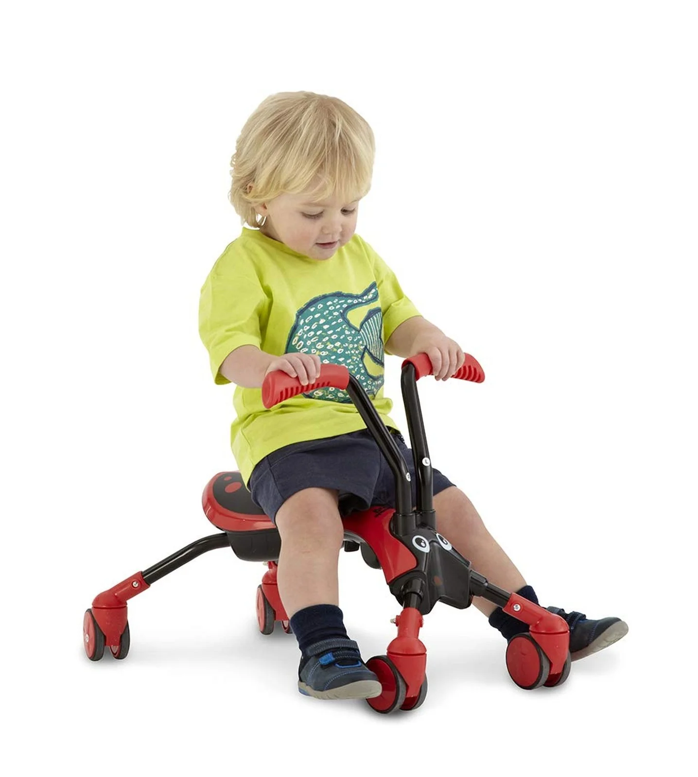Scramblebug Beetle 4-Wheel Balance Bike Developmental Toy for Toddlers - Image 2