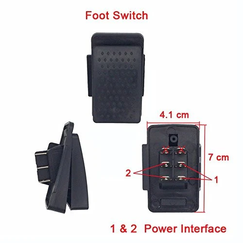 SHENGLE Electric Foot Pedal Control for Children's Ride-On Toys - Image 3