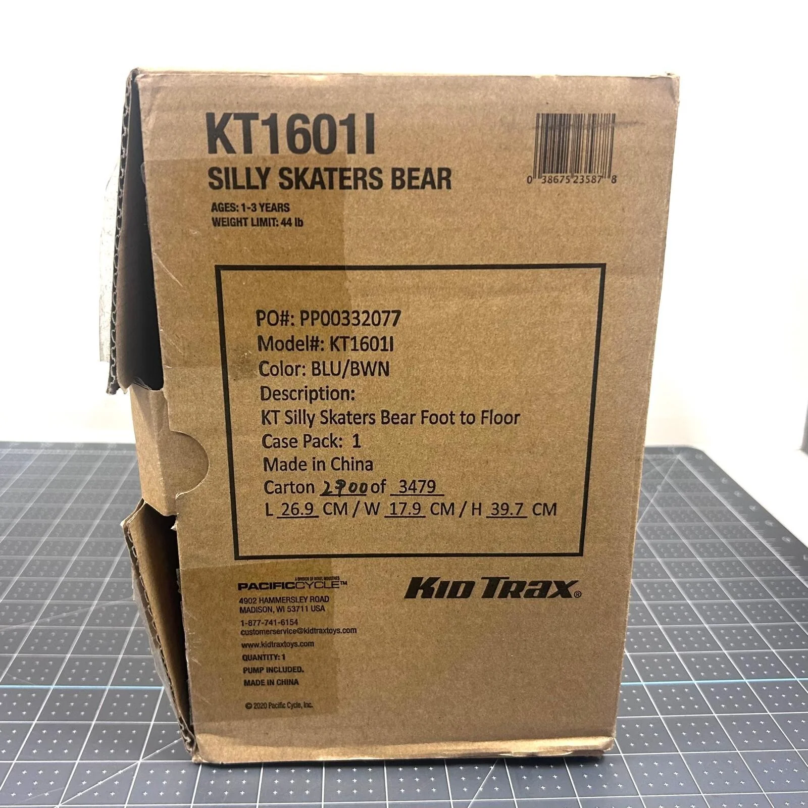 Toddler Foot-to-Floor Ride-On Bear Toy for Kids Ages 1-3 Years - Image 4
