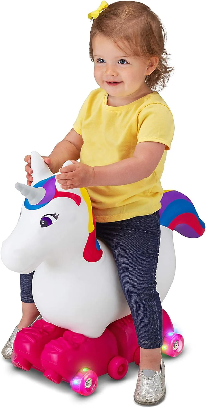 Toddler Unicorn Ride-On Foot-to-Floor Toy for Kids Ages 1-3 - Image 6