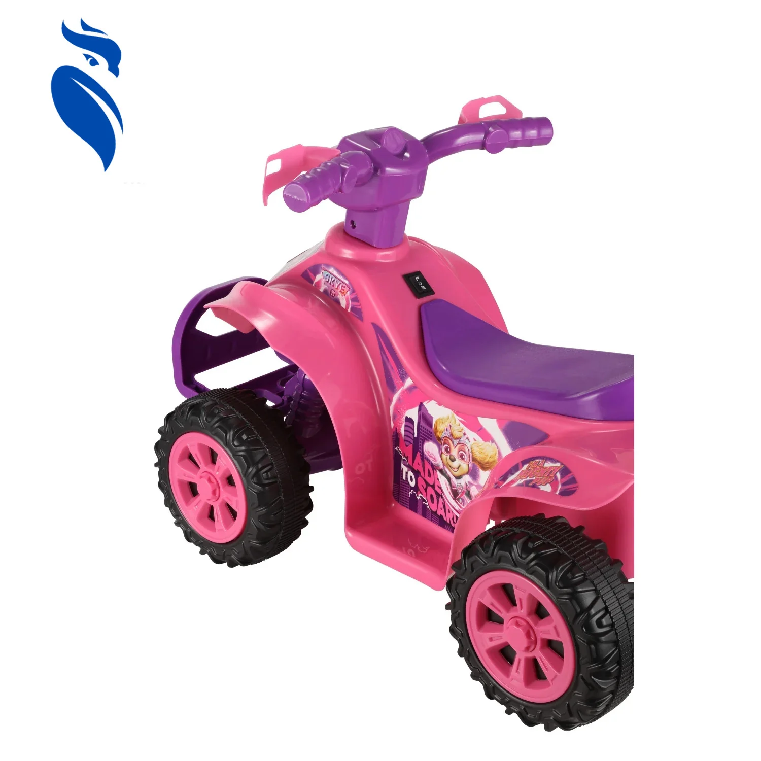 6V Battery-Powered Pink Ride-On ATV for Children Ages 2-5 Years - Image 11