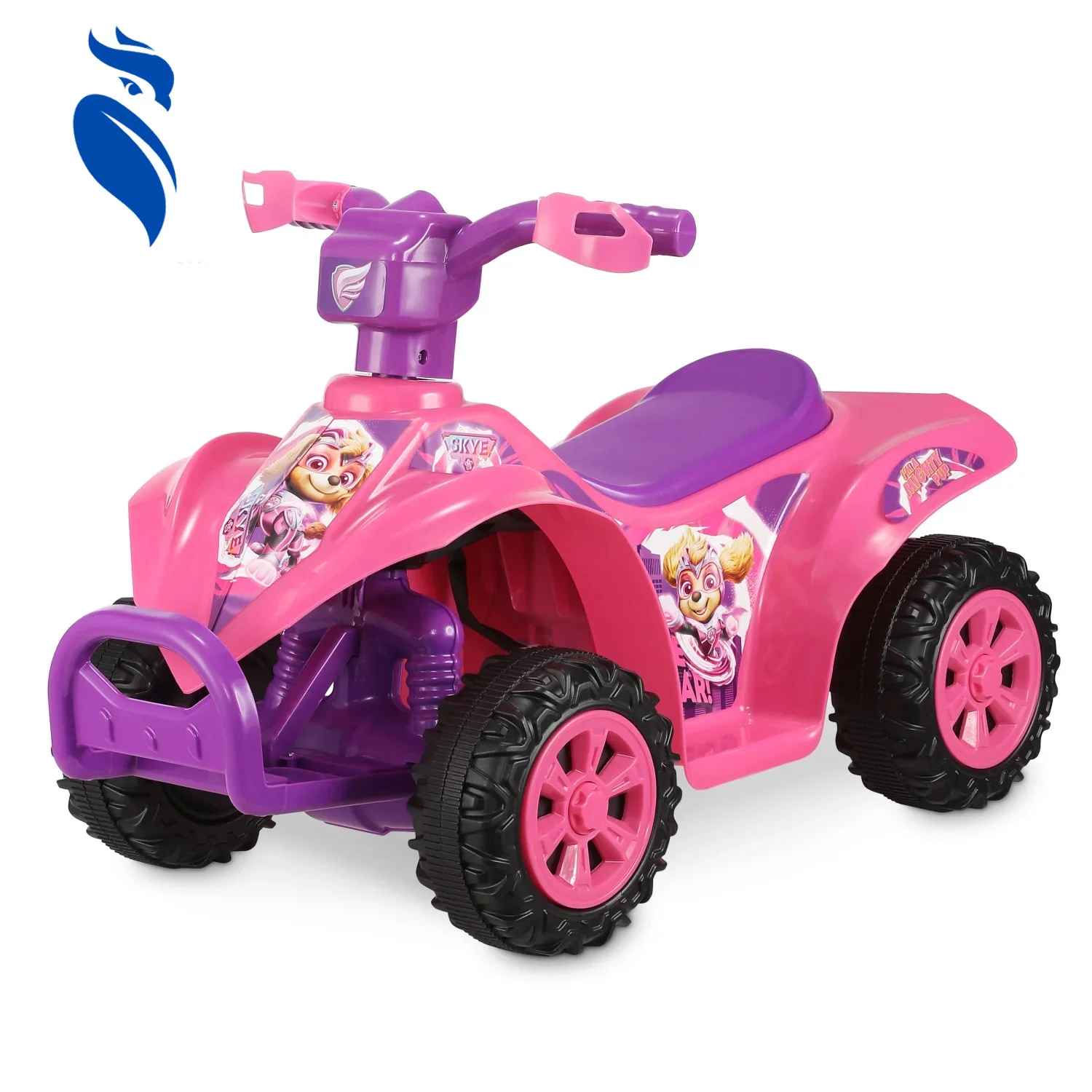 6V Battery-Powered Pink Ride-On ATV for Children Ages 2-5 Years - Image 12