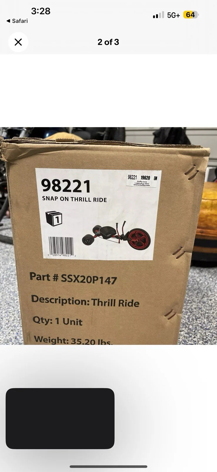 Snap-On Tool Collectible Thrill Ride Bike Toy - Image 5