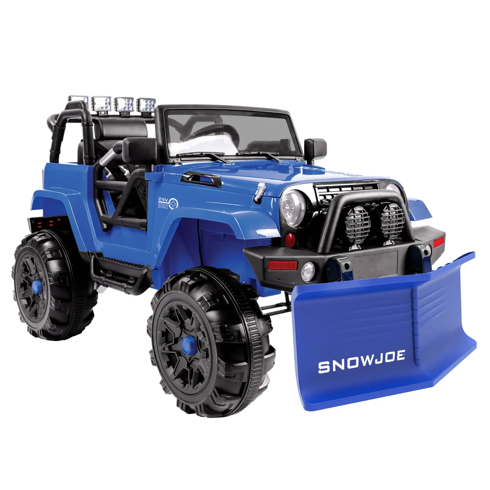 24V Ride-On Snow SUV Toy with Plow, Scoop, and Parental Remote Control - Image 11