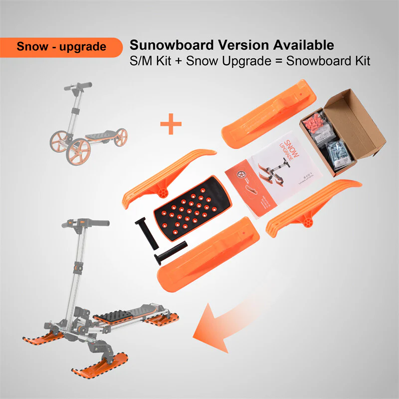 Snow Upgrade Accessories Kit for S, M, L Kits and Go-Kart - Image 3