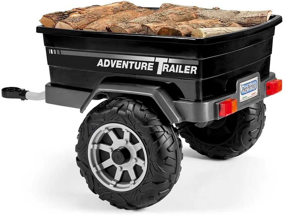Spacious Adventure Ride-On Trailer with Secure 5-Point Harness for Kids - Image 6