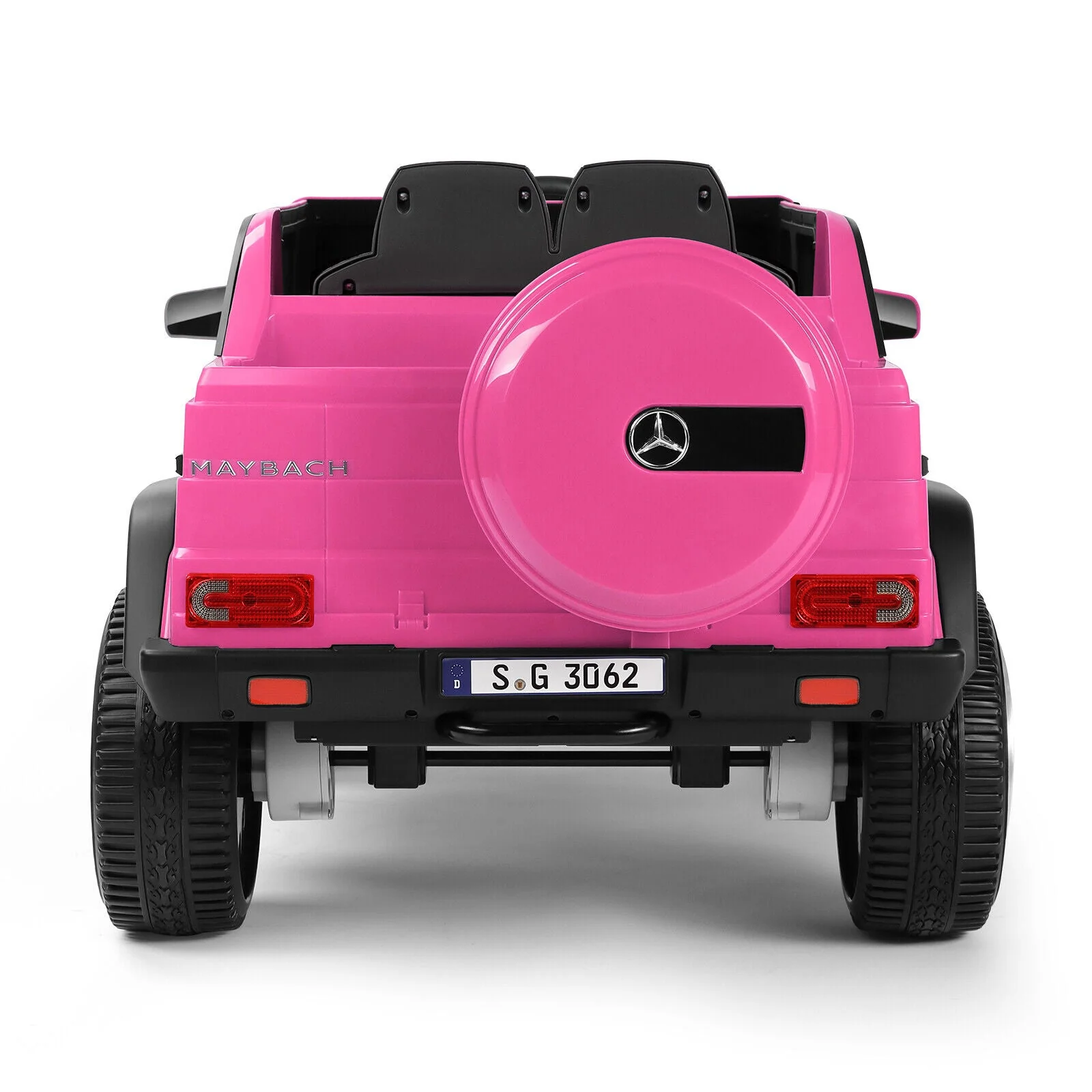 Sparkle and Cruise: 12V Pink Electric Ride-On Truck with Music, LED Lights, and Remote Control for Girls - Image 15