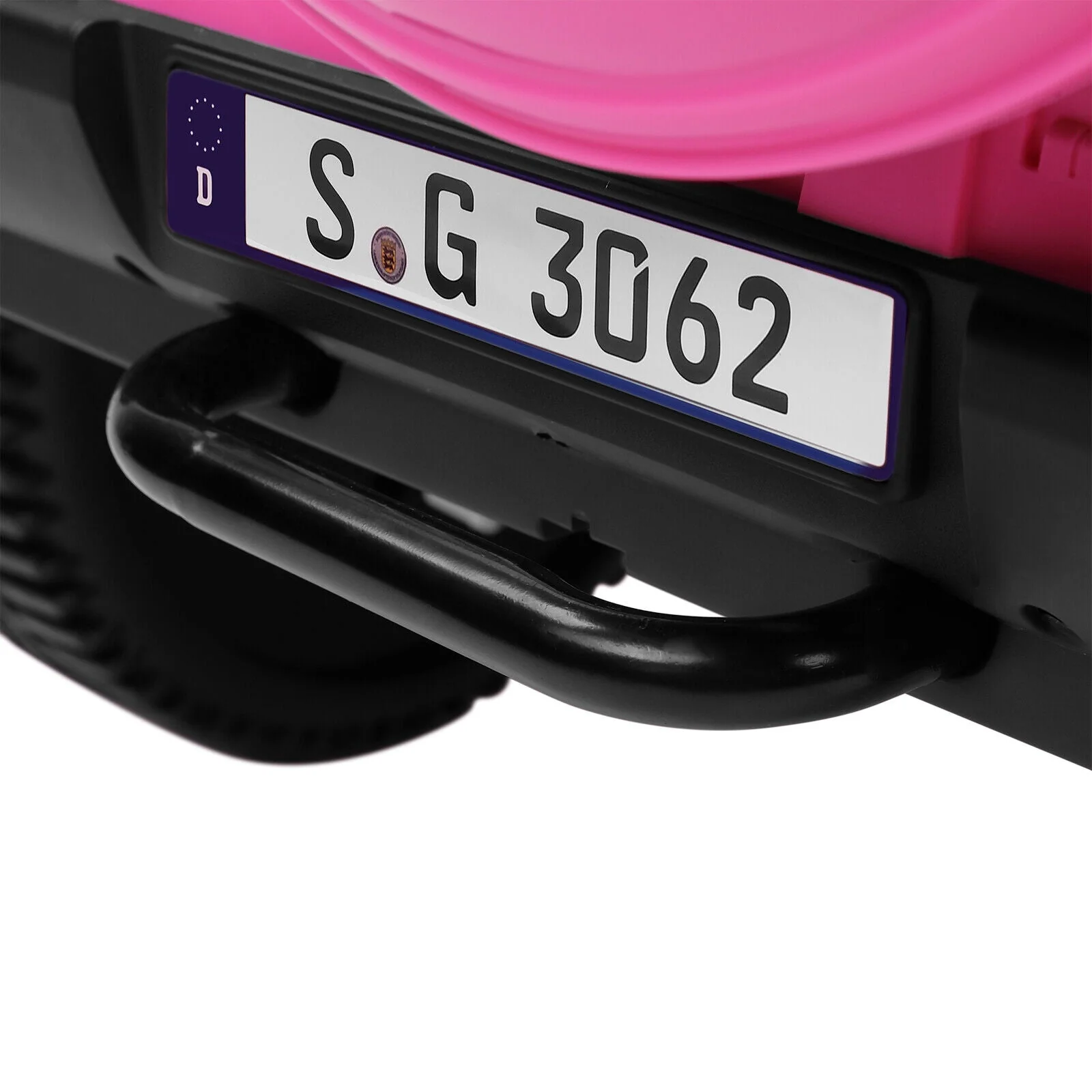 Sparkle and Cruise: 12V Pink Electric Ride-On Truck with Music, LED Lights, and Remote Control for Girls - Image 23