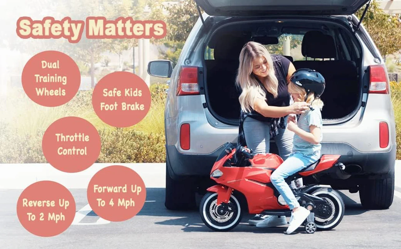 Kids Electric Ride-On Vehicle with 4 MPH Top Speed - Image 2