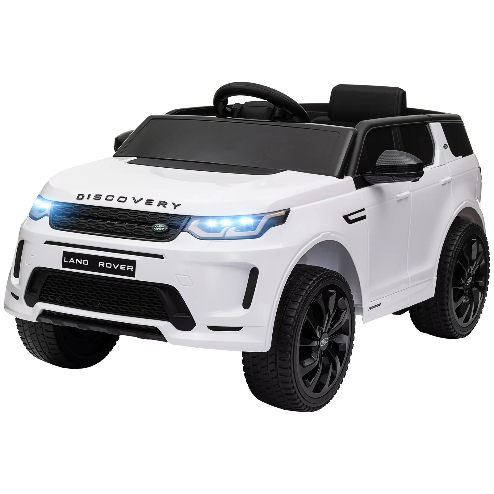 12V Kids Electric Ride-On Car with Remote Control, Soft Start, and LED Lights