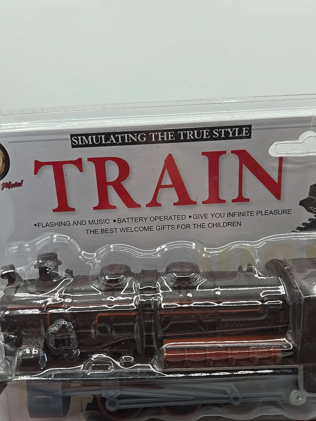 Battery-Powered Starter Train with Flashing Lights and Music for Realistic Play - Image 5
